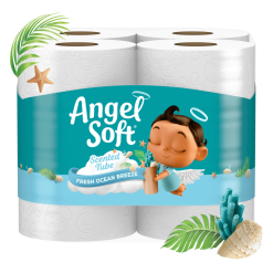 Angel Soft® with Fresh Ocean Breeze Scented Tube