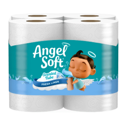 Angel Soft® with Fresh Linen Scented Tube