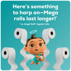 Alternative view of Angel Soft® with Fresh Ocean Breeze Scented Tube